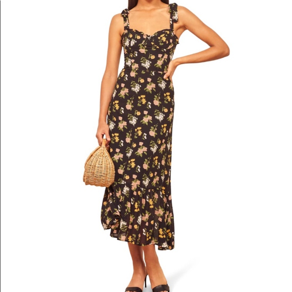 NEW $248 Reformation Nikita Floral Dress SIZE 12